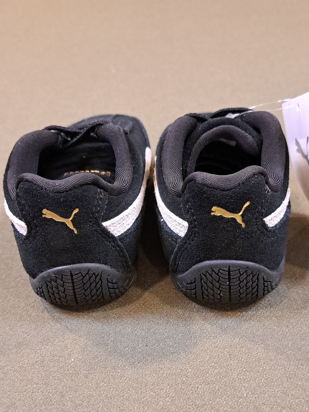 PUMA Speedcat AC Toddler Sneaker - Color: Black / White - Size: Toddler 5C - Picture 5 of 10
